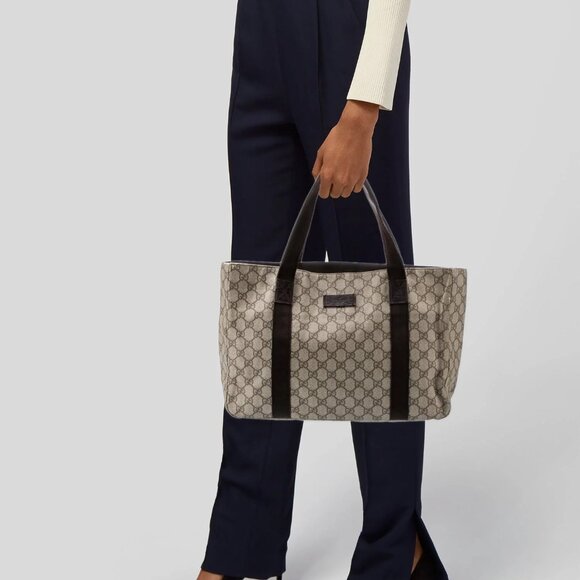 Gucci Vintage GG Supreme Tote Bag - Picture 3 of 16
